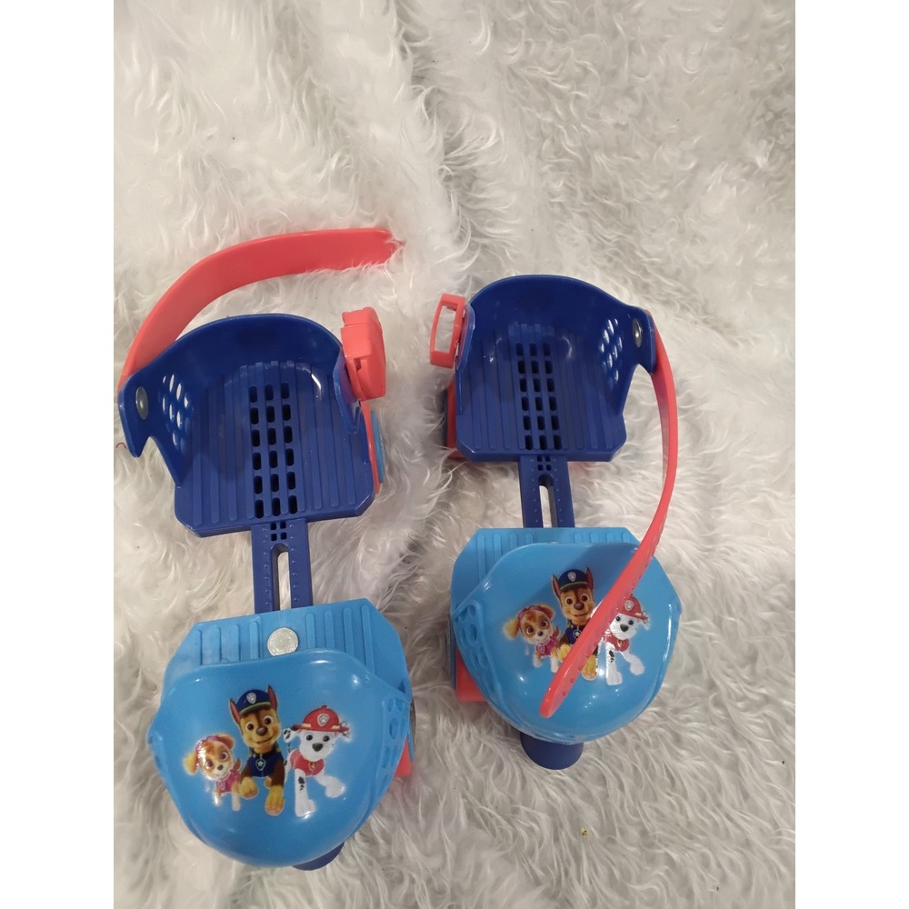 Paw Patrol Kids Adjustable Roller Skates Blue Red Beginner Over Shoe Skates